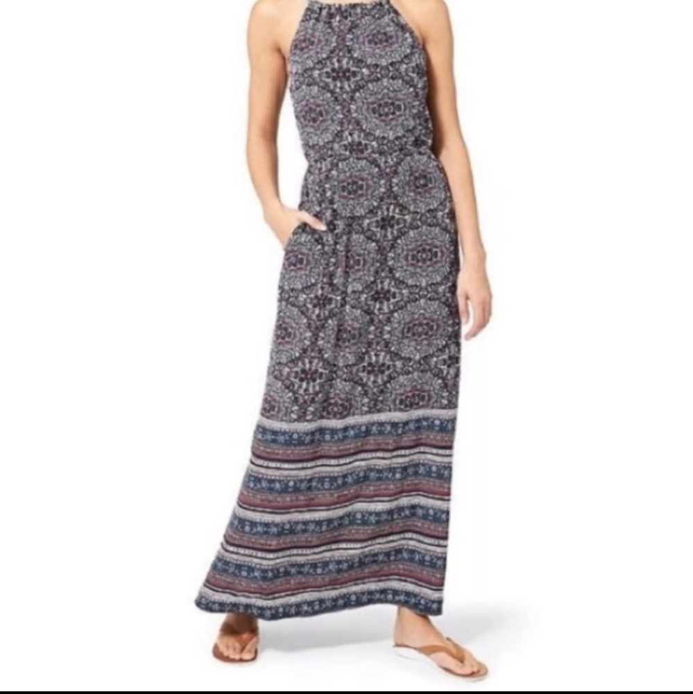 Athleta Floral  Maxi Dress Size XXS